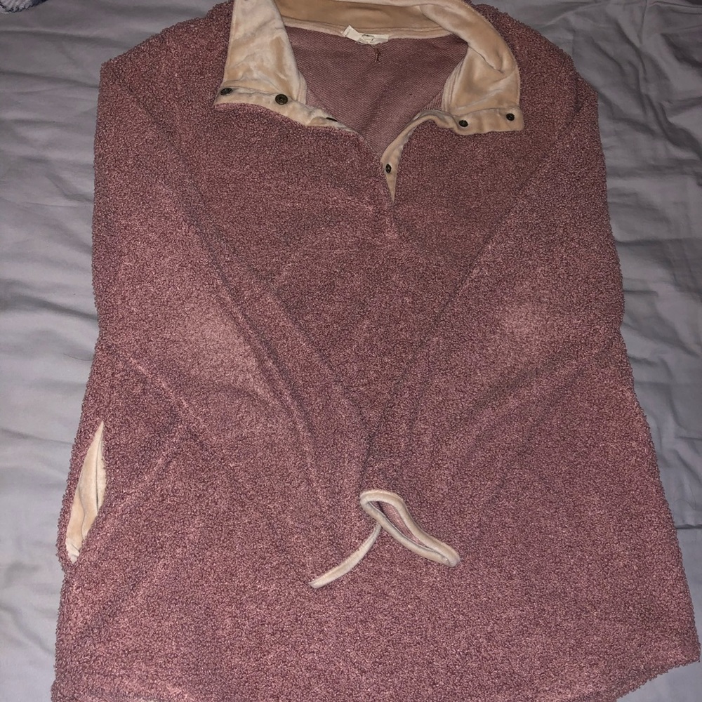 Pink pullover